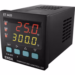 enquête Enda ET4420-230 Tensions d'alimentation: Type de capteur: Pt100, J, K, T, S, R Dimensions: (L x l x H) 94 x 48 x 48 m ...
