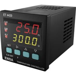 ET4420-230 pid Régulateur de température Pt100, j, k, t, s, r Relais 2 a, ssr (l x l x h) 94 x 48 x 48 mm Q04387 - Enda
