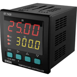 ET7420-230 pid Régulateur de température Pt100, j, k, t, s, r Relais 2 a, ssr (l x l x h) 101 x 72 x 72 mm Q04342 - Enda