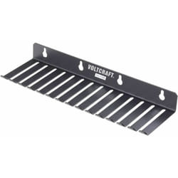 VOLTCRAFT ML-1 SW Support pour cordon de mesure ML-1 SW avec 14 encoches (73 x 8 mm) (L x l x H) 280 x 85 x 32 mm noir