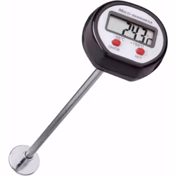 Informations techniques Longueur de la sonde : 117 mm Poids : 18 g Précision de base (plus/moins) °C : 1 °C Résolution (tempé ...