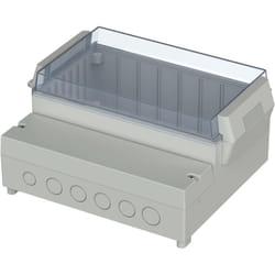 Boîtier mural Bopla reglocard rcp 2000 41200309 gris clair 213 x 185 x 104.5 abs, Polycarbonate 1 pc(s)