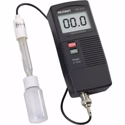 Informations techniques Temps de réponse : 10 secondes Fréquence de mesure : 2,5 mesures par seconde Résolution : 0,01 pH Tem ...