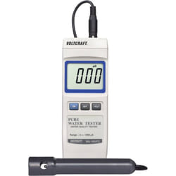 Voltcraft - Appareil de mesure de la conductivité WA-100 atc 3 % 0 - 1999 µS étalonné d'usine (sans certificat)
