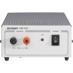 Voltcraft - Alimentation de laboratoire à tension fixe fsp 1212 11 - 15 v/dc 12 a 180 w Nbr. de sorties 1 x