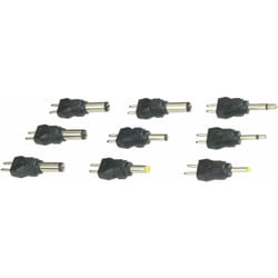 Voltcraft - Set de 9 connecteurs basse tension ø ext 2.35 à 5.5 mm ø int mw 9XC7 D97520