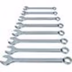 TOOLCRAFT 815082 Jeu de clés mixtes 8 pièces Ouverture de clé (métrique) 8 - 19 mm Ouverture de clé (pouces) (uniquemen