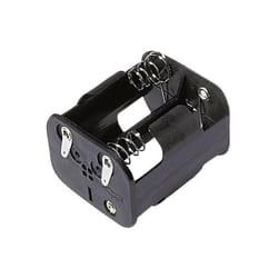 Support de pile 4x LR14 (c) MPD BH22CL raccordement à souder (l x l x h) 61 x 54 x 40 mm 1 pc(s) X37431