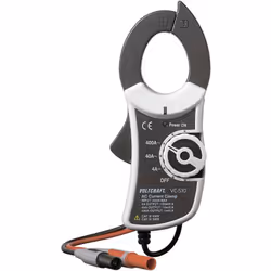 Informations techniques Alimentation en tension (détails) : 2x Pile LR3 (AAA) Capacité d'ouverture pince de courant : 30 mm C ...