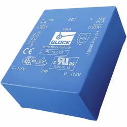 enquête BLOCK FL 4/9 Tension d'entrée (nombre x tension): 2 x 115 V Sortie nominale (nombre x tension): 2 x 9 V/AC Courant de ...