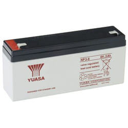 Yuasa NP3-6 Batterie de l'onduleur Sealed Lead Acid (VRLA) 6 V