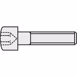 enquête M1,6 x 10 mm Noire DIN 912 ISO 4762 description Vis M1,6 x 10 mm à tête hexagonale en creux de couleur noire. Norme D ...