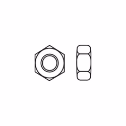 Conditionnement : 10 pc(s) Matériaux : Acier inoxydable Norme DIN (vis) : DIN 934 Taille du filetage : M2.5 Type de vis (caté ...