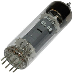 Btb Vertrieb el 86 = 6 cw 5 Tube électronique Pentode finale 170 v 70 mA Nombre de pôles: 9 Culot: noval Contenu 1 pc(s