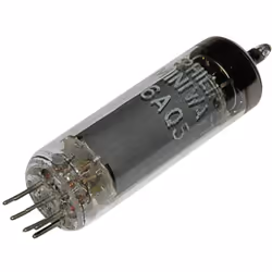 Informations techniques Courant d'anode I(A) : 45 mA Courant de chauffage I(F) : 0.45 A Culot : B7G Dimensions produit, haute ...