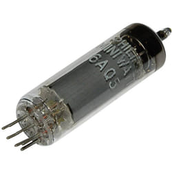 WECK EL 90 = 6 AQ 5 Tube électronique Pentode finale 250 V 45 mA Nombre de pôles: 7 Culot: B7G Contenu 1 pc(s)