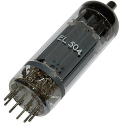 Philips el 504 = 6 gb 5 a Tube électronique Pentode finale 75 v 440 mA Nombre de pôles: 9 Culot: magnoval Contenu 1 pc(