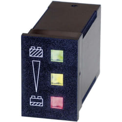 Bauser - 3800/008.3.1.0.1.2-003 Vert : ≥ 24 v, jaune: 24 v ≥ 22 v, rouge: 22 v