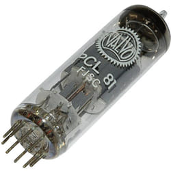 Sonstige - pcl 81 Tube électronique Triode-pentode finale 150 v, 200 v 1.3 mA, 30 mA Nombre de pôles: 9 Culot: noval Contenu 1 pc(