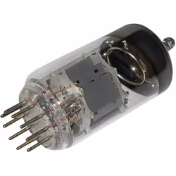 Informations techniques Courant d'anode I(A) : 4.5 mA Courant de chauffage I(F) : 100 mA Culot : noval Dimensions produit, ha ...