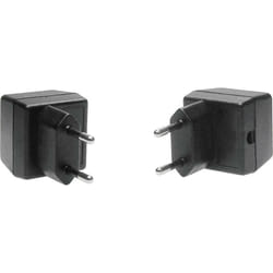 Boîtier avec fiche secteur Strapubox SG 6 37 x 38 x 32 ABS noir 1 pc(s) S29562