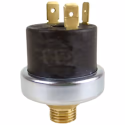 Informations techniques Tension de fonctionnement: 250V/AC/10A avec contact inverseur Matériel: Corps: Laiton, membrane: acie ...