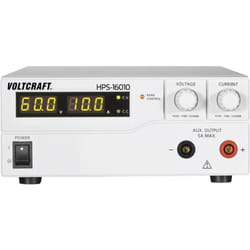 Voltcraft - Alimentation de laboratoire réglable à mémoire 1 - 60 v/dc 0 - 10 a 600 w HPS-16010