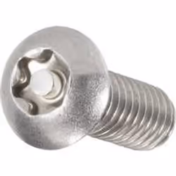 Toolcraft 888764, Vis, Acier inoxydable, M3, Tête ronde, Argent, 8 mm