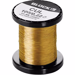 livraison Bobine (longueur minimum 69 m). fabricant et numéro du fabricant BlockCUL 100/0,40 données techniques Contenu: 86 m ...