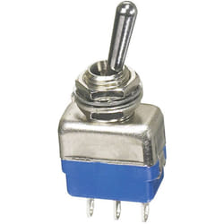 Interrupteur à levier 2 x On/Off/On APEM 12149A 250 V/AC 2 A IP54 permanent/0/permanent 1 pc(s) D79016