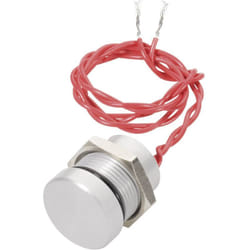 PBAR1AF0000 PBAR1AF0000 Interrupteur piézo 24 v dc/ac 0.2 a 1 x Off/(On) à rappel IP69K 1 pc(s) - Apem