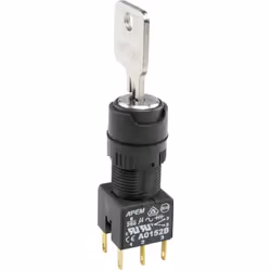 Informations techniques Angle de commutation : 1 x 90 ° Connexion (composants) : élément de contact externe Diamètre de monta ...