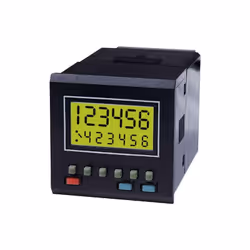 enquête Compteur à présélection et minuterie avec prédiviseur 1 valeur de présélection 6 chiffres Tension de fonctionnement 8 ...