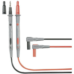 Voltcraft - Set de cordons de mesure de sécurité 1.20 m noir, rouge MS-4P