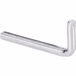 Toolcraft 890688, Vis, Acier galvanisé, M4, Tête crochet, 40 mm, 10 pièce(s)