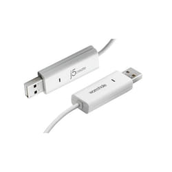 j5create JUC100 câble USB 1,2 m USB 2.0 USB A Blanc
