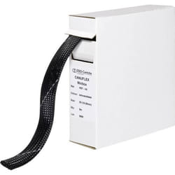 Gaine tressée DSG Canusa 8694003951 noir polyester 3 à 7 mm 10 m