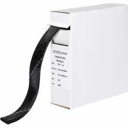 Informations techniques Couleur : noir Matériau : PBT Spécificités de la gaine tressée : retardatrice de flamme Température ( ...