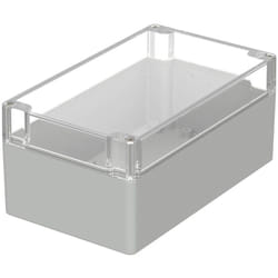 Boîtier industriel Bopla 02237100 Polycarbonate gris clair (RAL 7035) 200 x 120 x 90 1 pc(s)