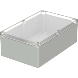 Boîtier industriel Bopla 02240100 Polycarbonate gris clair (ral 7035) 250 x 160 x 90 1 pc(s) S25347