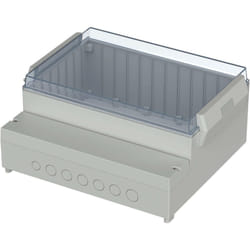 Boîtier mural Bopla reglocard rcp 3100 41310109 gris clair 296 x 261 x 132.5 abs, Polycarbonate 1 pc(s) S23950