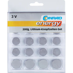 Conrad 650675 pile domestique Batterie à usage unique Lithium