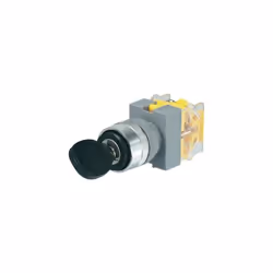 Angle de commutation : 2 x 45 ° Conditionnement : 1 pc(s) Connexion : bornes à vis Couleur boîtier/bouton : noir Courant de c ...
