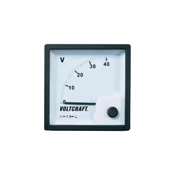Appareil de mesure analogique encastrable pour l'intégration dans un tableau de commande avec des dimensions aux normes. Idéa ...
