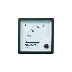 Voltcraft - compteur encastrable analogique bobine volcraft AM-72X72/40V