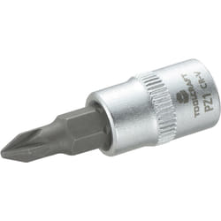 Toolcraft - Douille-embout vis Pozidriv pz 1 Longueur: 37 mm 816056 Propulseur: 1/4' (6.3 mm) 1 pc(s) C98738