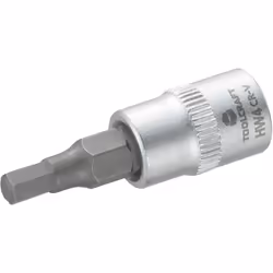 Toolcraft 816069, Prise, 1/4", Métrique, 1 tête(s), 4 mm, Sulfate de chondroïtine, Acier