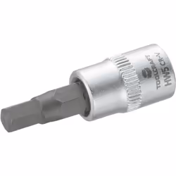 Toolcraft 816070, Prise, 1/4", Métrique, 1 tête(s), 5 mm, Sulfate de chondroïtine, Acier