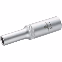 Toolcraft 816093, Prise, 1/4", Métrique, 1 tête(s), 5 mm, Sulfate de chondroïtine