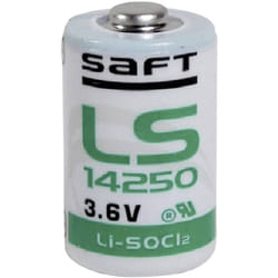 Pile spéciale 1/2 LR6 (aa) lithium Saft LS14250 3.6 v 1200 mAh 1 pc(s)